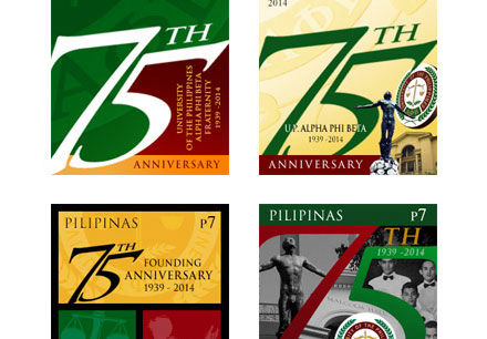 75TH ANNIVERSARY STAMPS